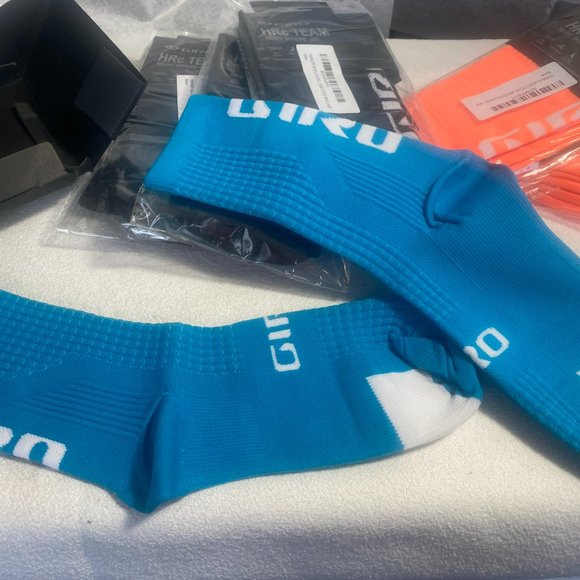 💰 5 FOR $40 / HRc Team Meryl Skinlife Mid Sports/Cyclist Socks (LRG) (New) - Picture 4 of 7
